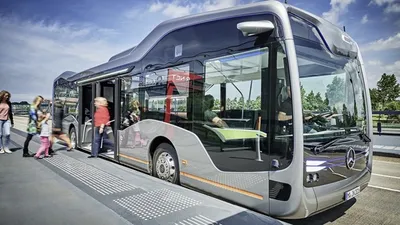 Mercedes создал беспилотный автобус будущего